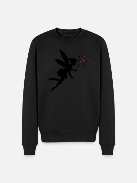 fairy love magic 02 - Men's Premium Organic Jumper - black