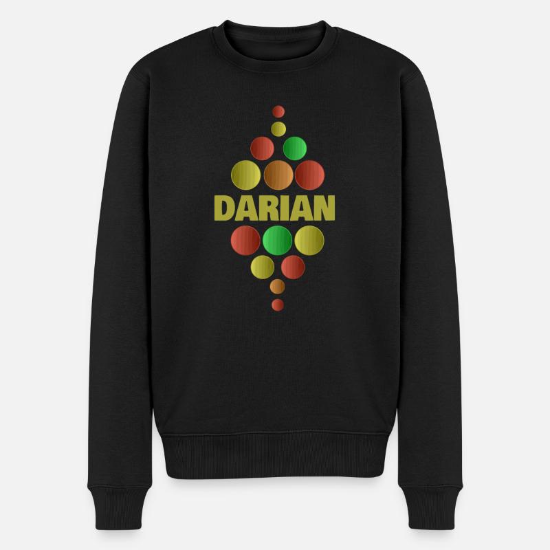 École Darian - Pull Premium bio Homme - noir