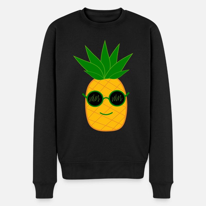Festival d’été de l’ananas - Pull Premium bio Homme - noir