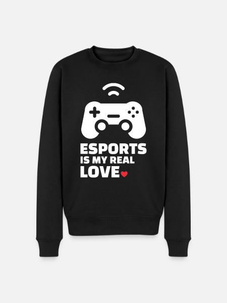 Esports & Gaming - Men's Premium Organic Jumper - black