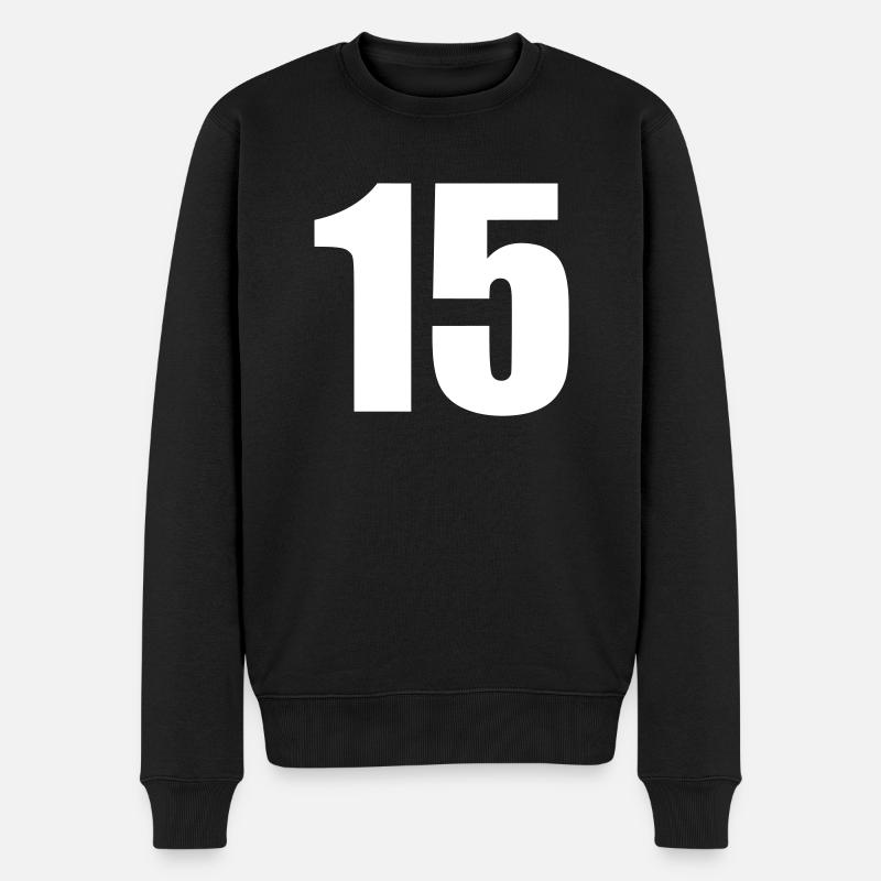 15 - Pull Premium bio Homme - noir