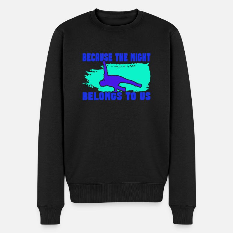 Breakdance BBoy Night nous appartient - Pull Premium bio Homme - noir