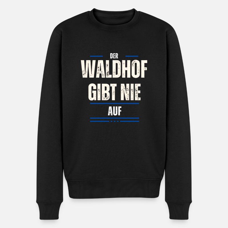 Waldhof Barackler - Pull Premium bio Homme - noir