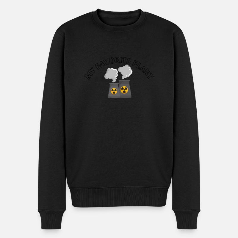 Science des centrales nucléaires préférées - Pull Premium bio Homme - noir