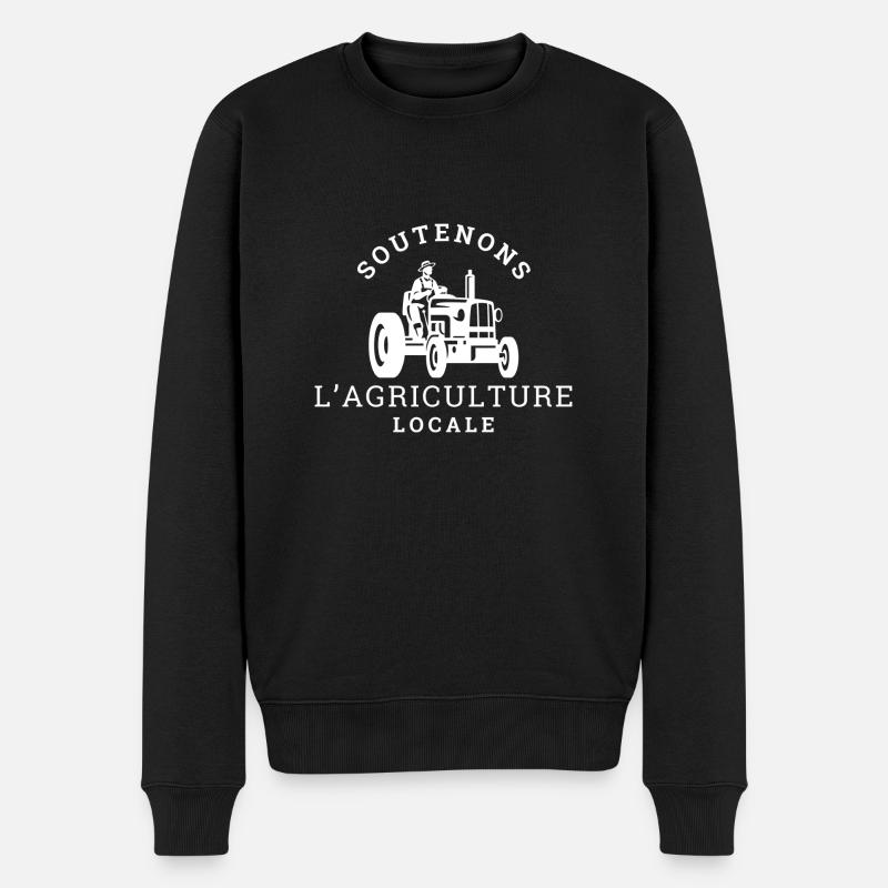 Soutenons L'agriculture Locale - Pull Premium bio Homme - noir