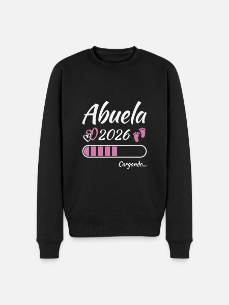 Grandma 2026 Loading Future Grandma - Men's Premium Organic Jumper - black