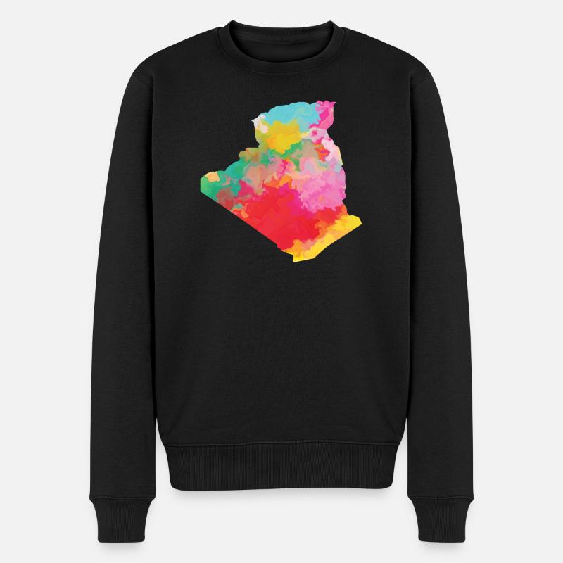 Algérie - Pull Premium bio Homme - noir