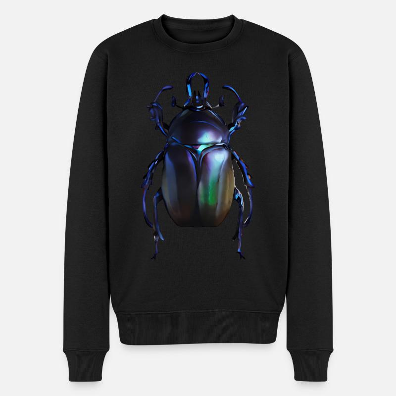 Bousier - Pull Premium bio Homme - noir