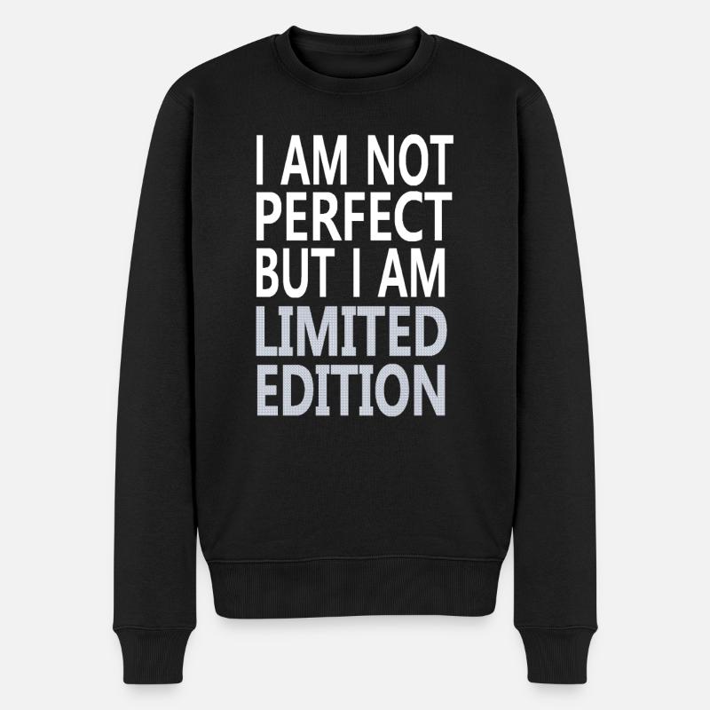 Je suis unique - Pull Premium bio Homme - noir
