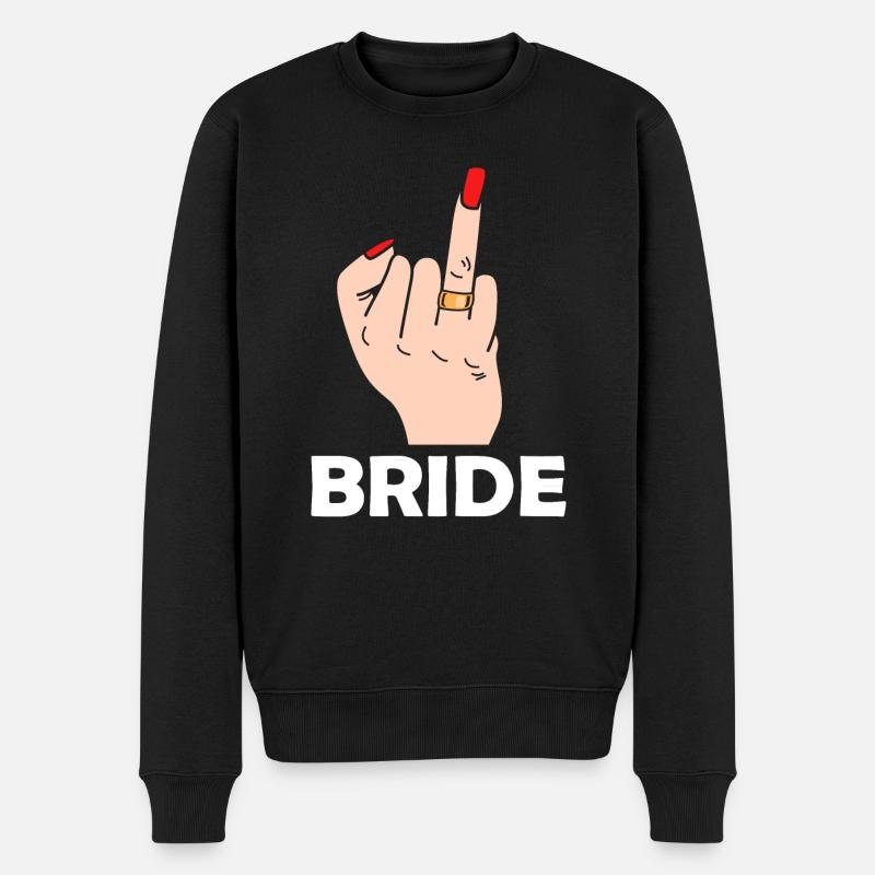 Mariage mariage majeur mariage - Pull Premium bio Homme - noir