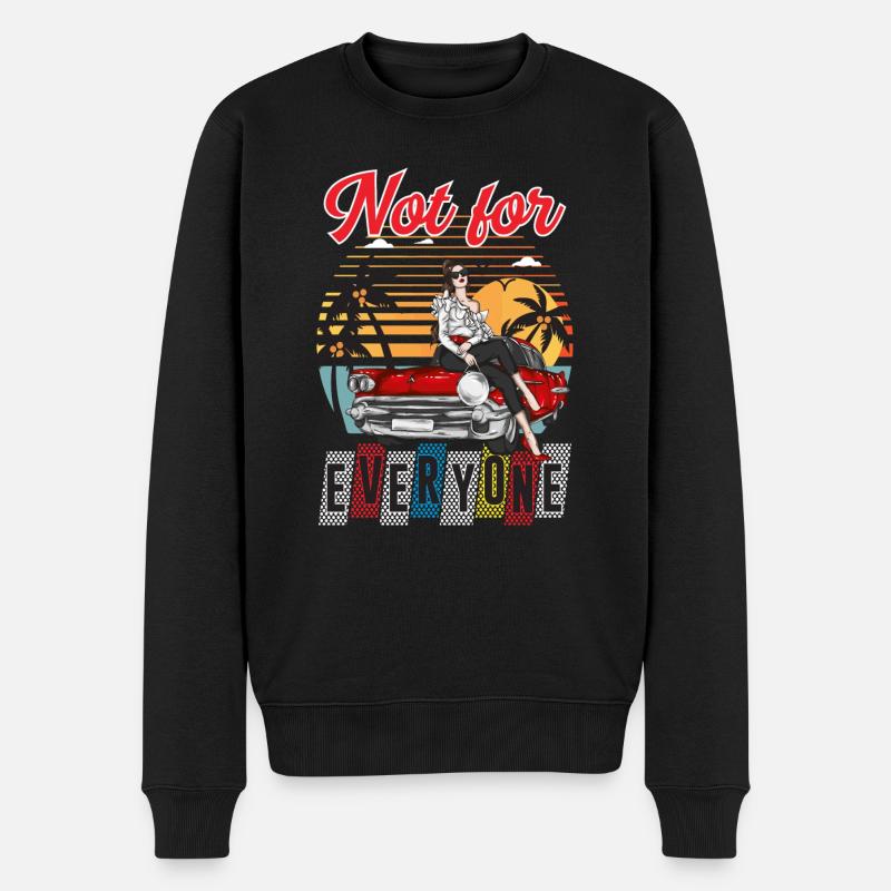 Pas pour tout le monde - Pull Premium bio Homme - noir