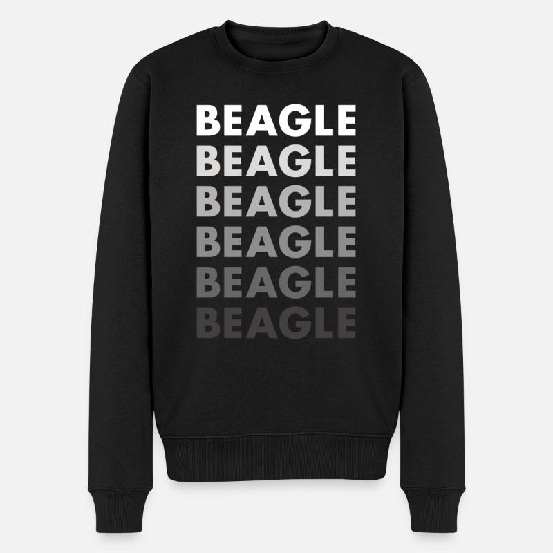 Beagle - Pull Premium bio Homme - noir