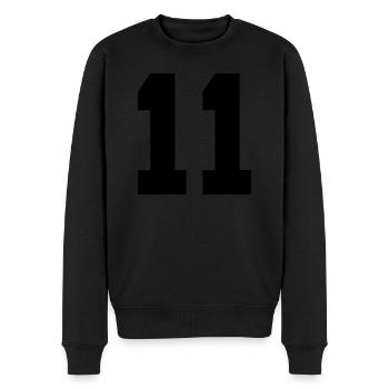 11 - Pull Premium bio Homme - noir - Devant - Nico (187cm)