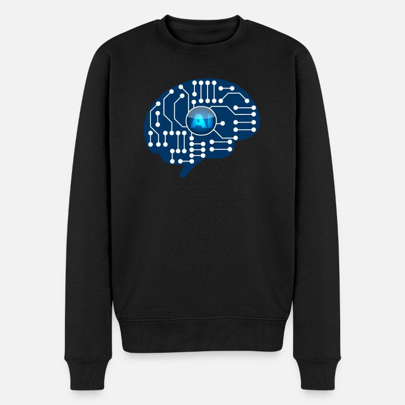 Artificial intelligence - Men's Premium Organic Jumper - black