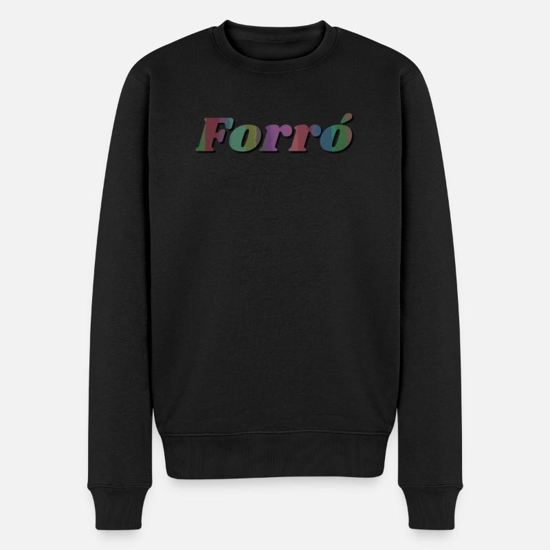 Forró T-shirts - Pull Premium bio Homme - noir