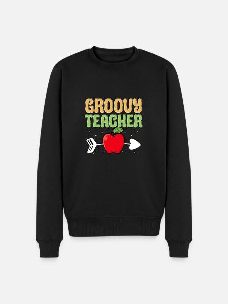 Groovy Enseignant pour enseignants Enseignants - Pull Premium bio Homme - noir