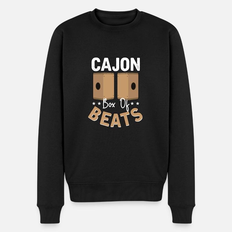 Cajon Boîte De Beats Kachon - Pull Premium bio Homme - noir
