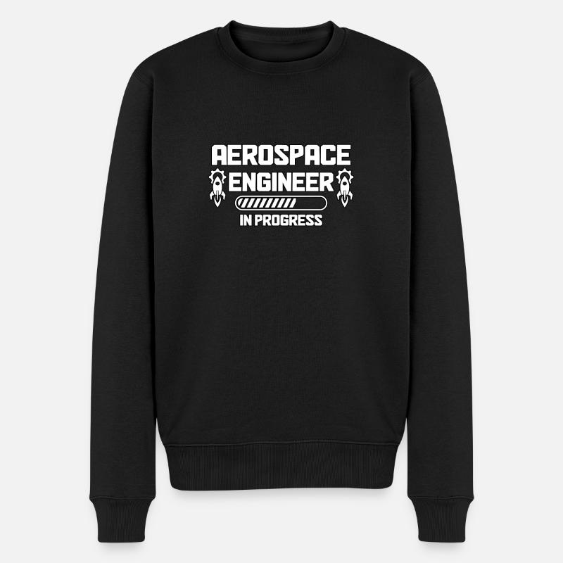 Ingénieur aérospatial en cours pour - Pull Premium bio Homme - noir