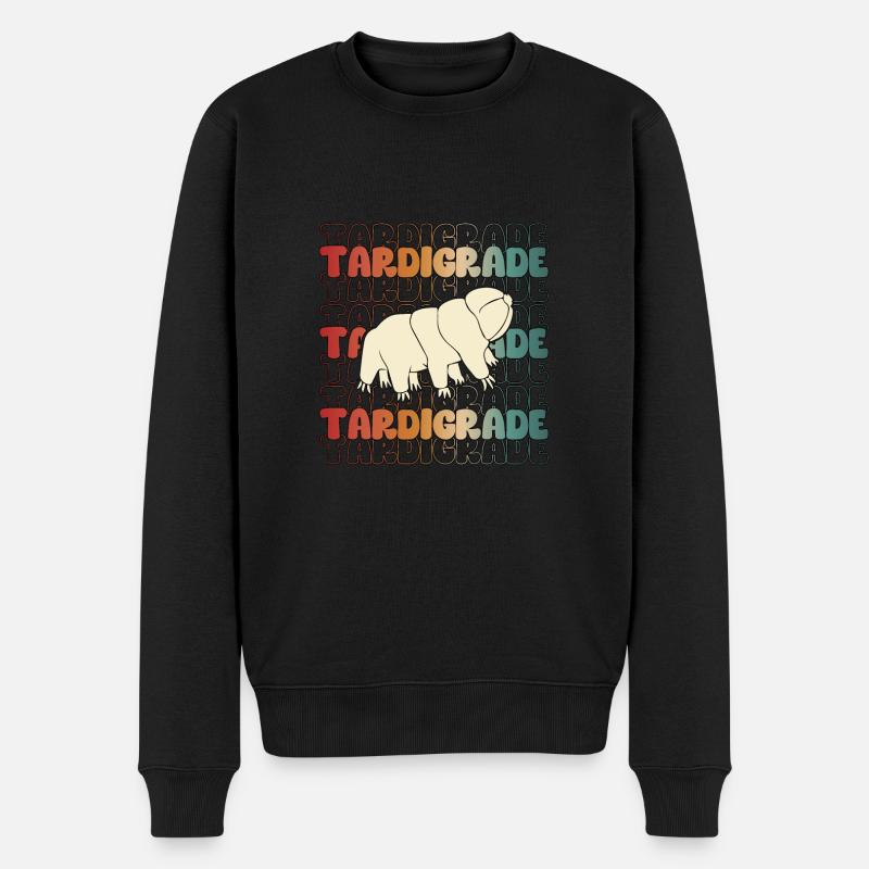 Tardigrade Microbiologie Biologie Ours d’eau - Pull Premium bio Homme - noir