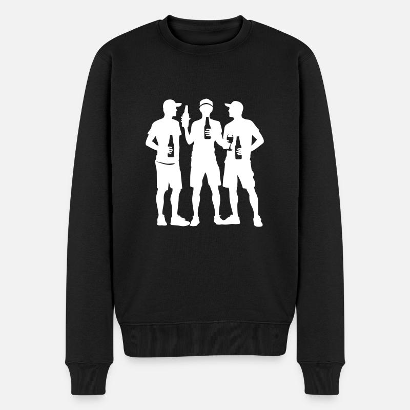 Groupe d’équipe de fête - Pull Premium bio Homme - noir