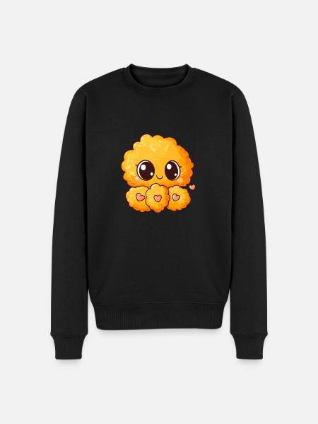 Chicken Nugget Delight - Men's Premium Organic Jumper - black