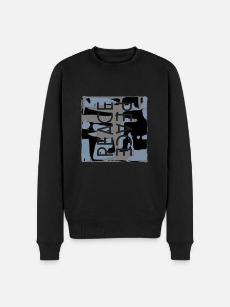 PEACE camouflage Design - Men's Premium Organic Jumper - black