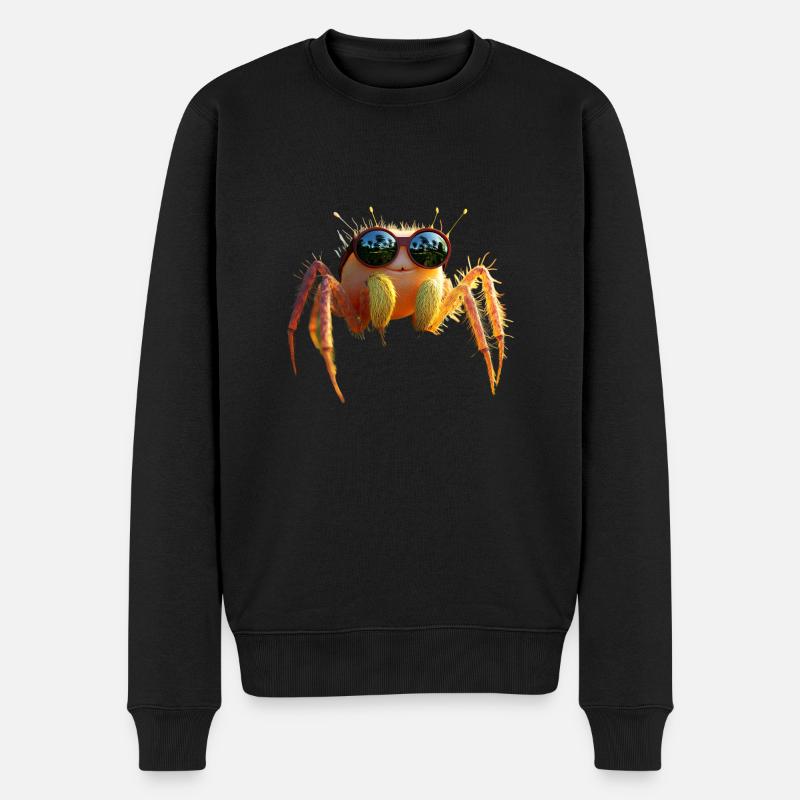 Araignée Tarentule Amour Arachnide Araignées - Pull Premium bio Homme - noir
