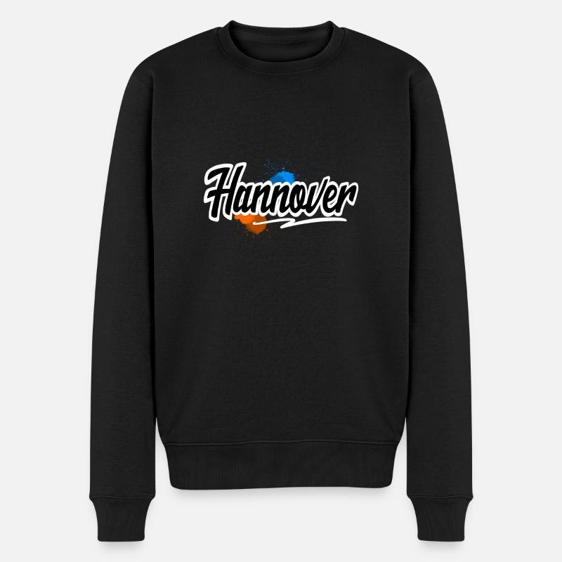Hanovre - Pull Premium bio Homme - noir