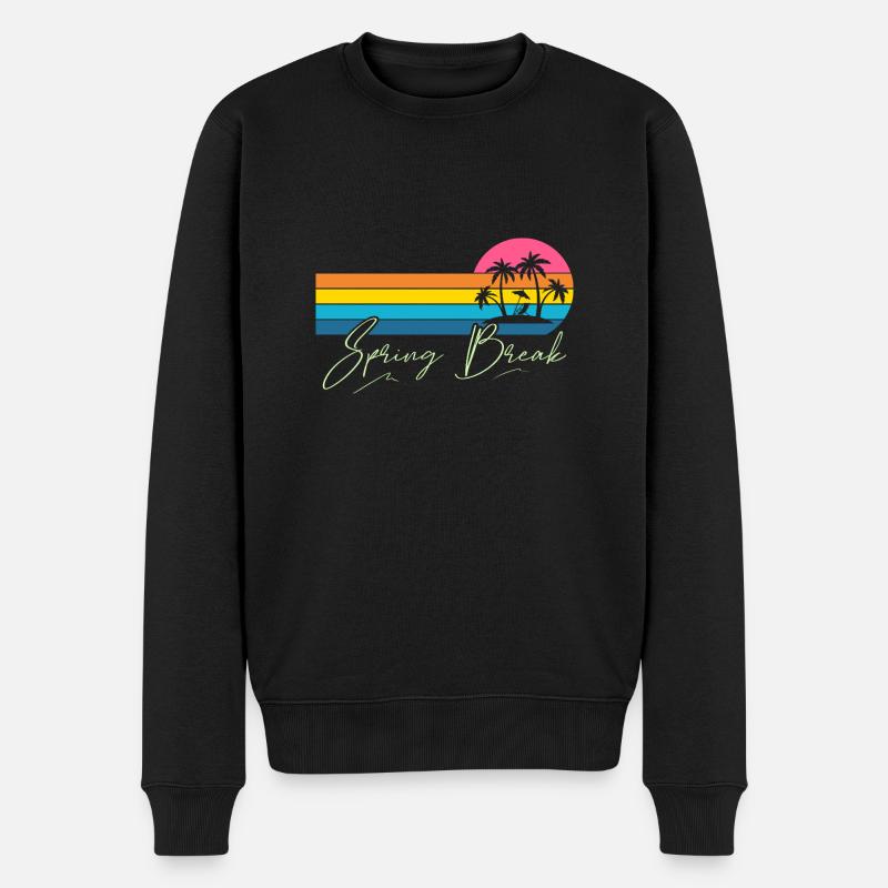 Relâche - Pull Premium bio Homme - noir