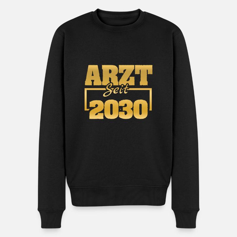 Médecin 2030 - Pull Premium bio Homme - noir