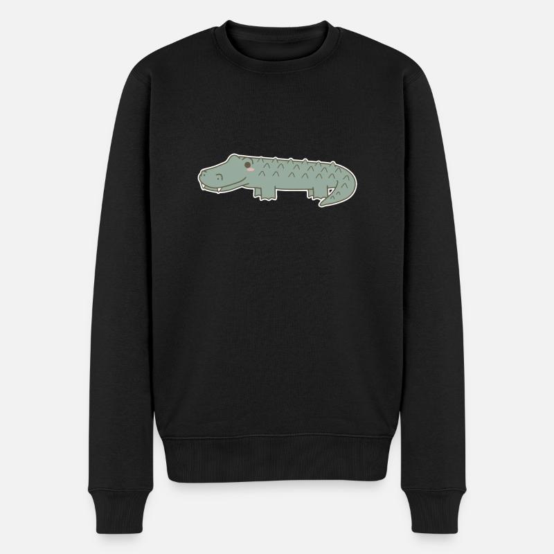 Crocodile - Pull Premium bio Homme - noir