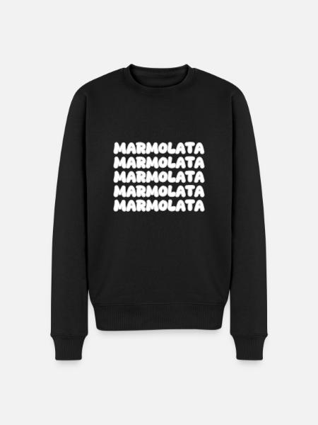 Marmolada - Men's Premium Organic Jumper - black