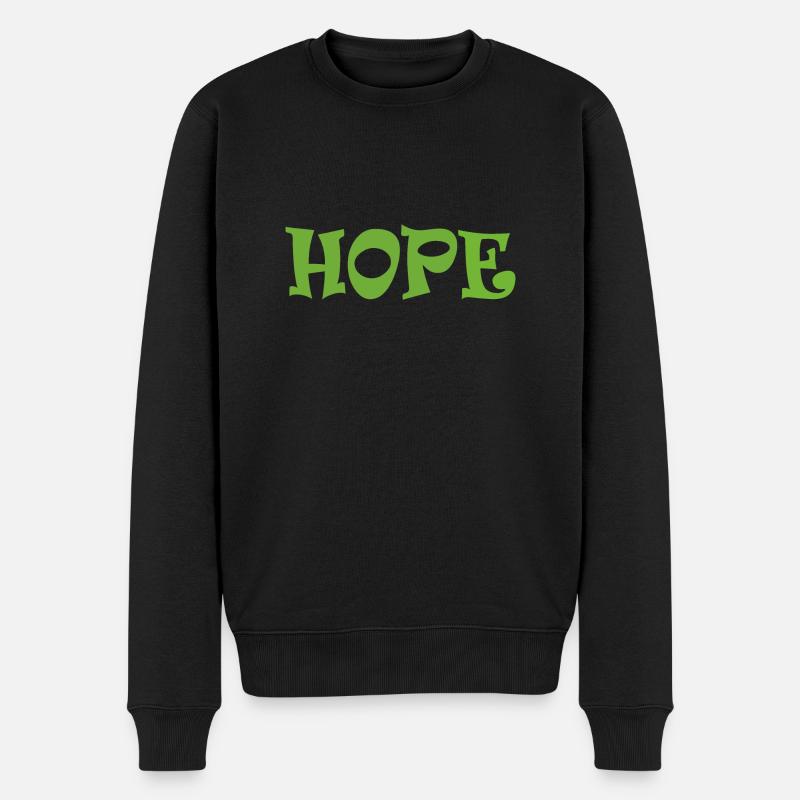 HOPE - Pull Premium bio Homme - noir