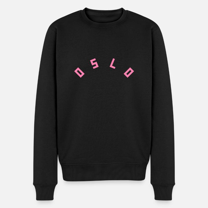 Oslo - Pull Premium bio Homme - noir