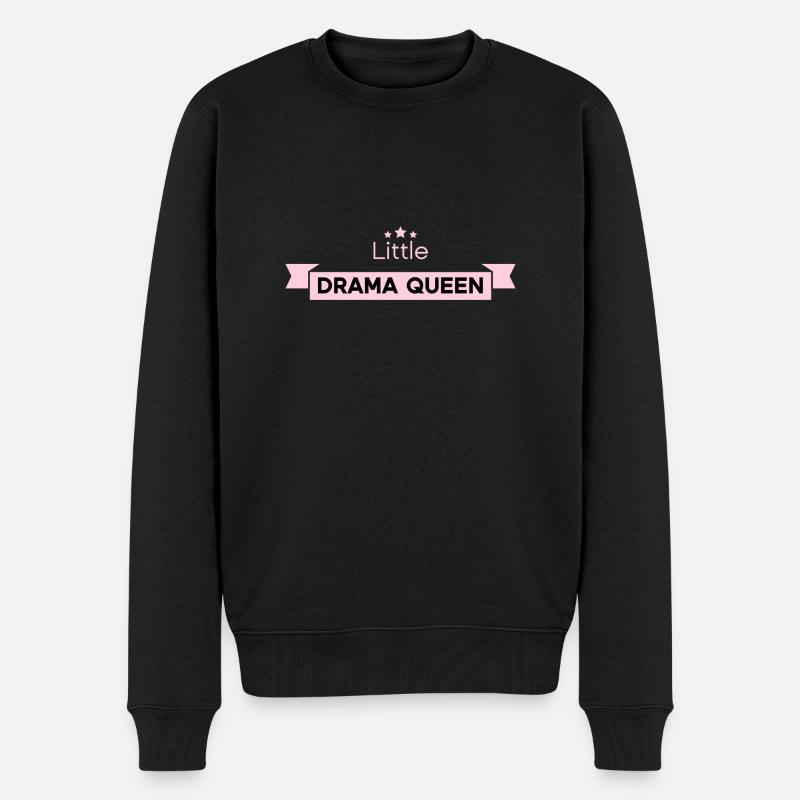 Petite reine du drame - Pull Premium bio Homme - noir