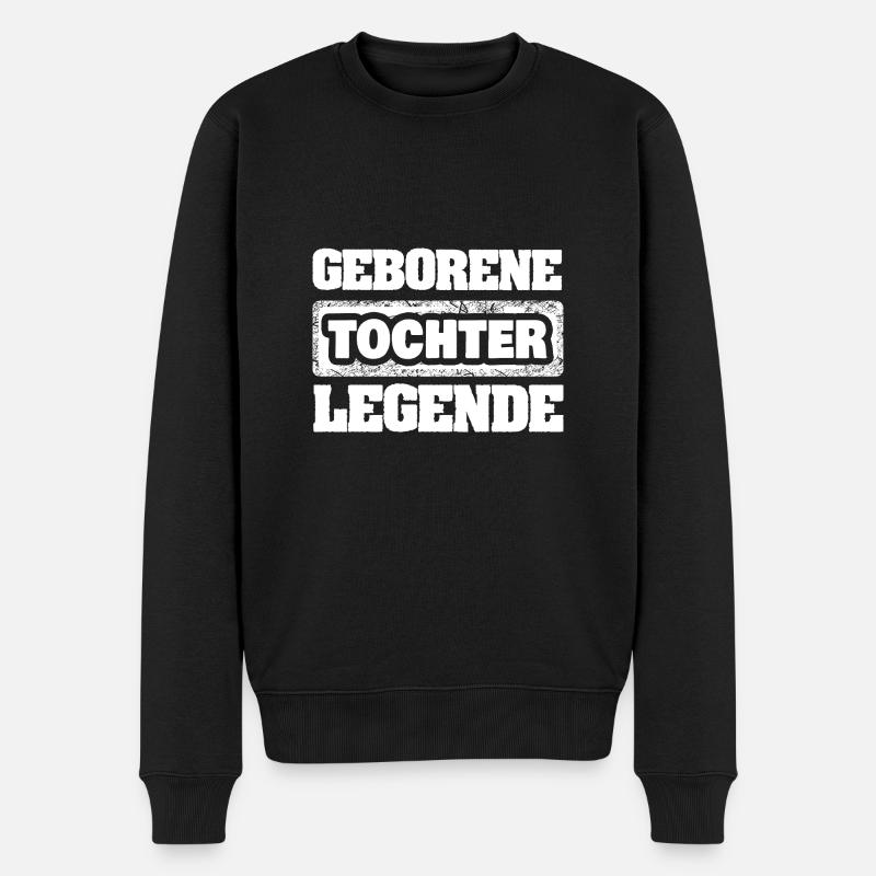 Profession Fille - Pull Premium bio Homme - noir