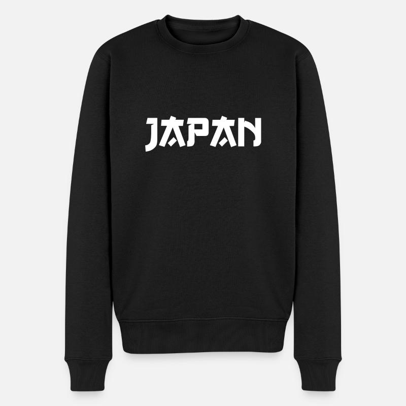 JAPON - Pull Premium bio Homme - noir