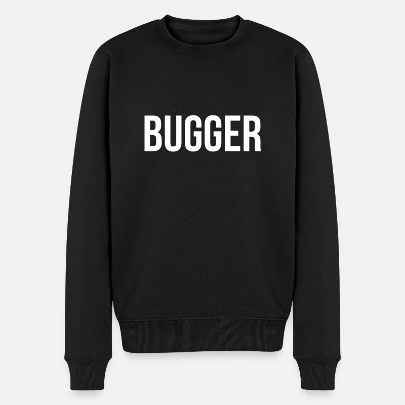 Bugger drôle - Pull Premium bio Homme - noir