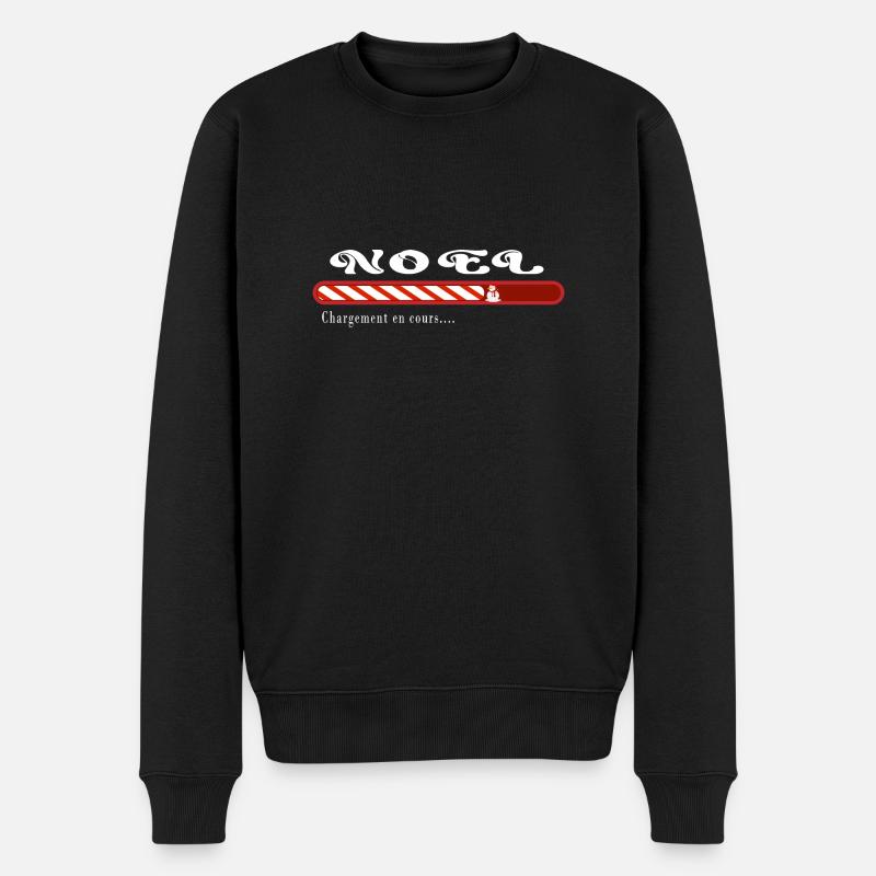 Noel Chargement En Cours - Pull Premium bio Homme - noir