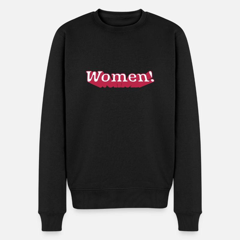Femme - Pull Premium bio Homme - noir