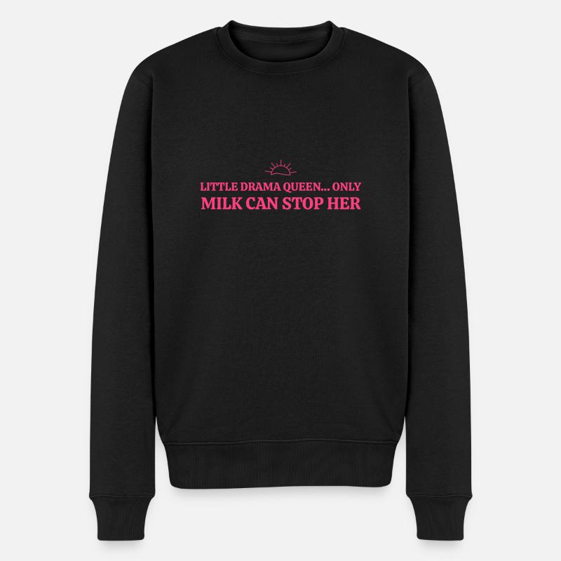 Petite reine du drame - Pull Premium bio Homme - noir