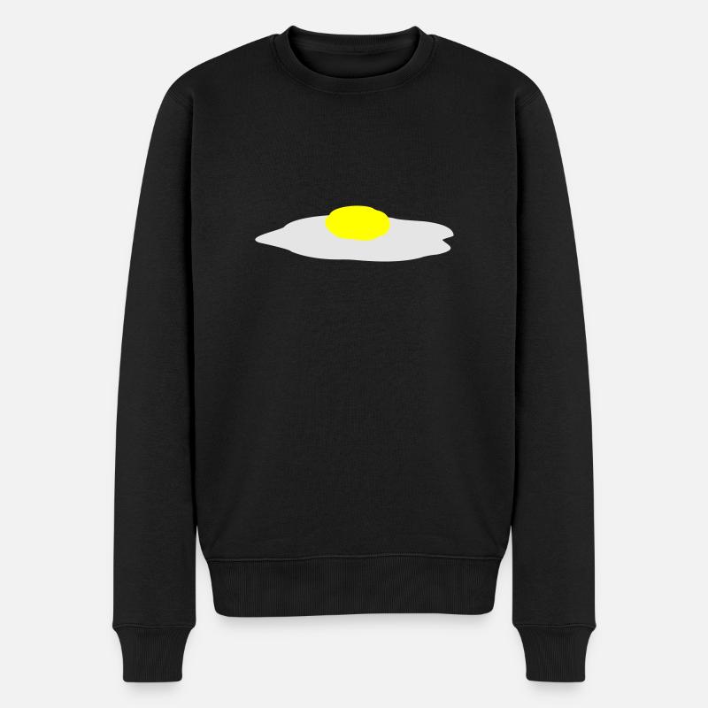 oeuf - Pull Premium bio Homme - noir