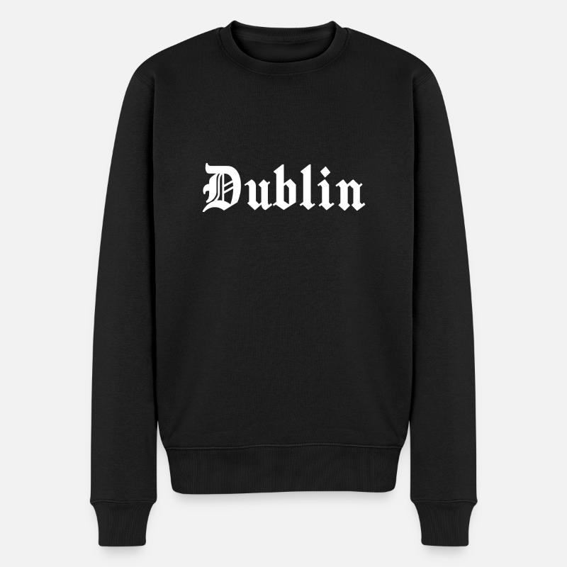 Dublin - Pull Premium bio Homme - noir