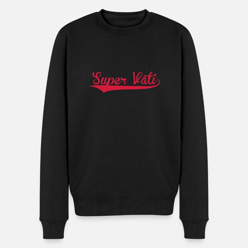 Super Dad - Pull Premium bio Homme - noir