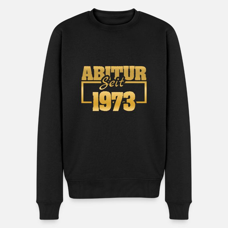 Ferien 1973 - Männer Premium Bio Pullover - Schwarz
