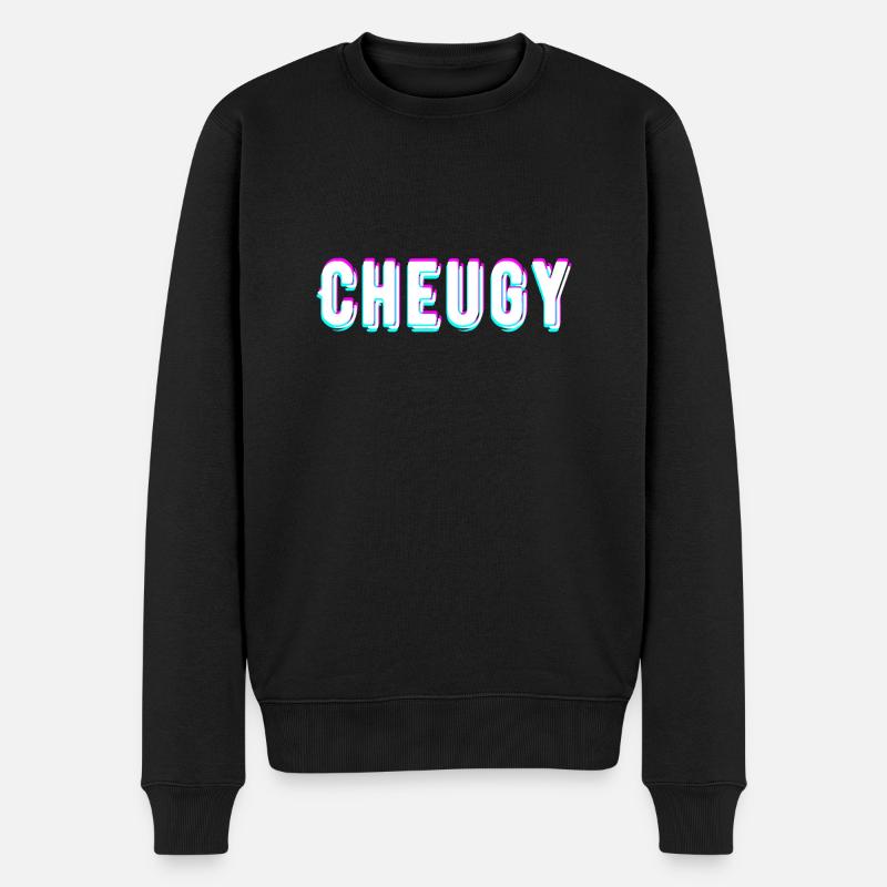 cheugy - Pull Premium bio Homme - noir