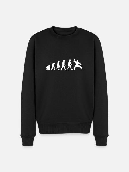 Evolution Karaté Arts Martiaux - Pull Premium bio Homme - noir