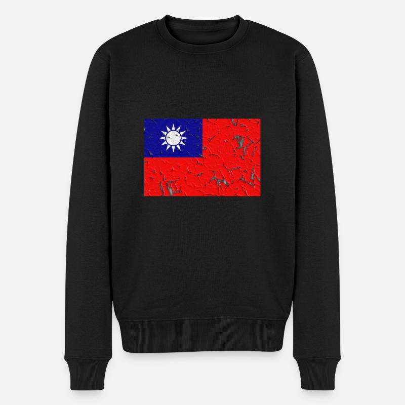Geschenk für Taiwan - Männer Premium Bio Pullover - Schwarz