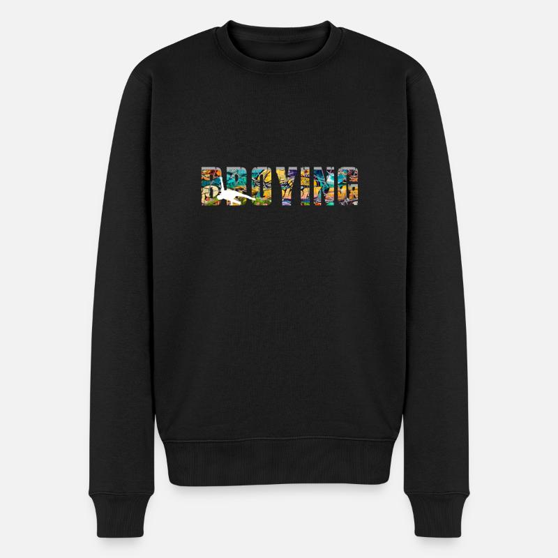Bboying Breakdance - Männer Premium Bio Pullover - Schwarz