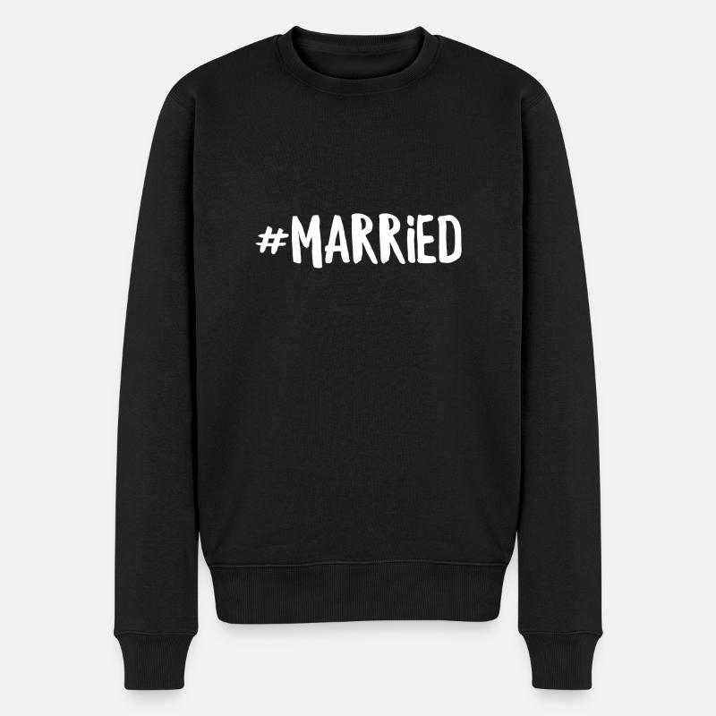 #Married - Pull Premium bio Homme - noir